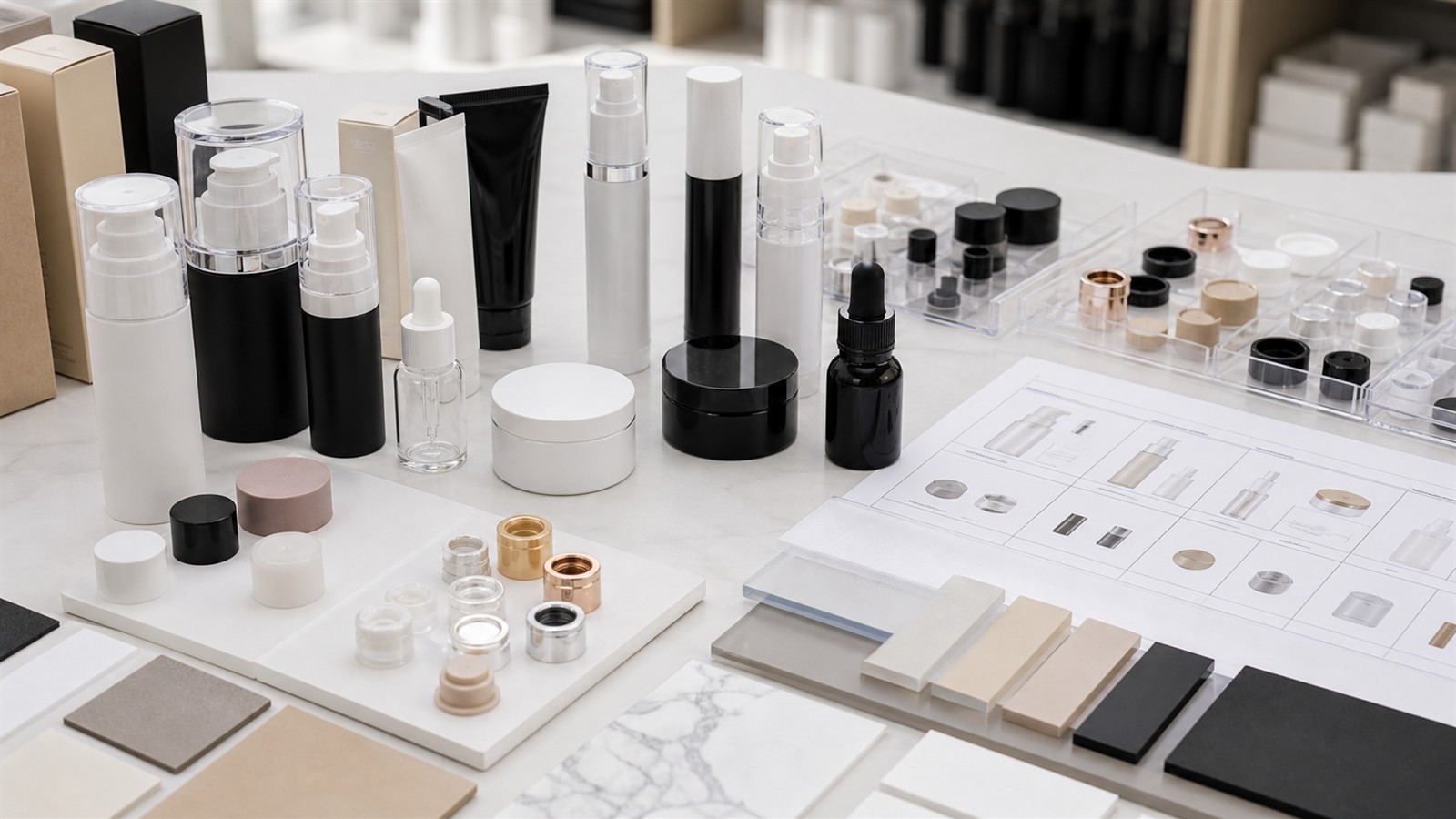 R&D lab and sample review